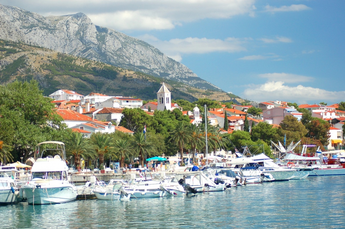 'Gorgeous marina in Baska Voda, Croatia' - Spalato