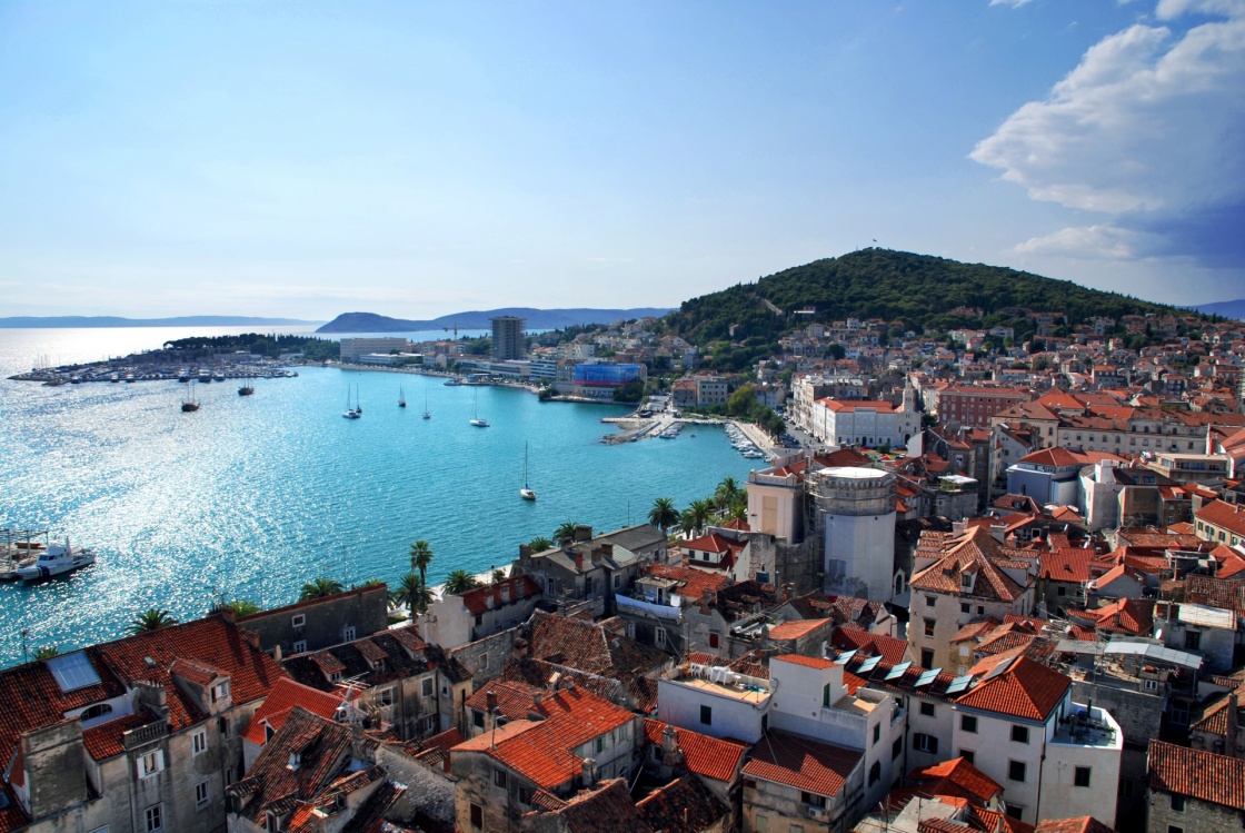 'Croatia Split Postcard coast' - Spalato