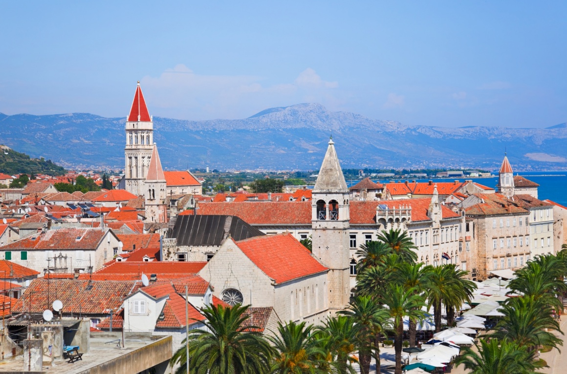 'Town Trogir in Croatia - architecture background' - Spalato